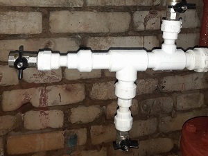 Ремонтно-восстановительные работы на вводном трубопроводе системы отопления дома
